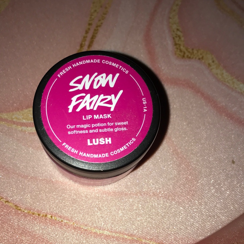 Lush Snow Fairy Lip Mask